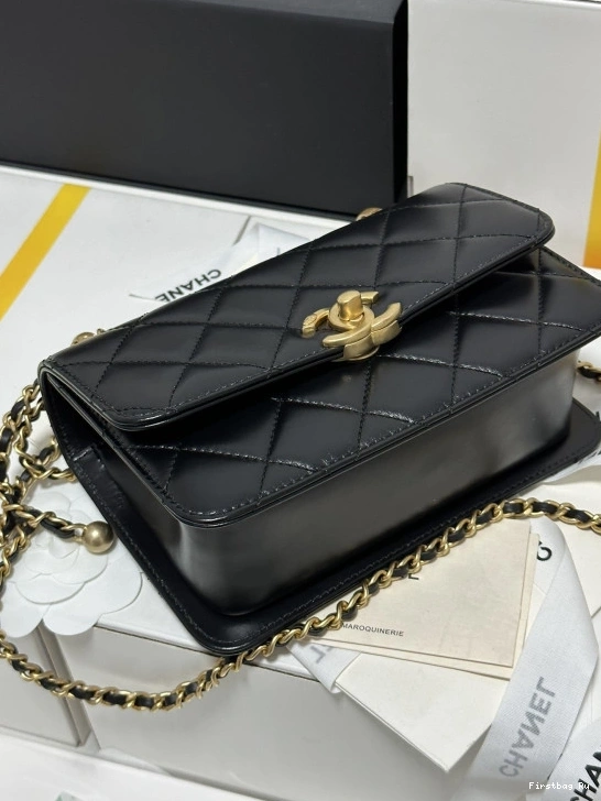First Bag Ru FLAP -12X19X8CM BAG CHANEL 0816